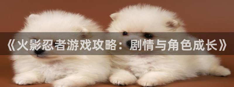优贝娱乐平台官网客服电话：《火影忍者游戏攻略：剧情与角色成长