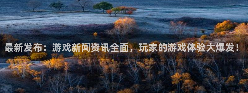 优贝娱乐平台注册：最新发布：游戏新闻资讯全面，玩家的游戏体验